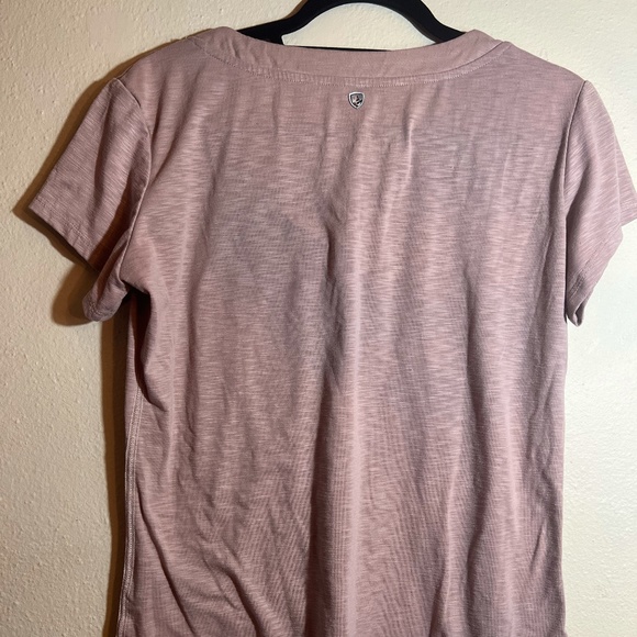 Kuhl Pink V-Neck Women's Top - Picture 2 of 4